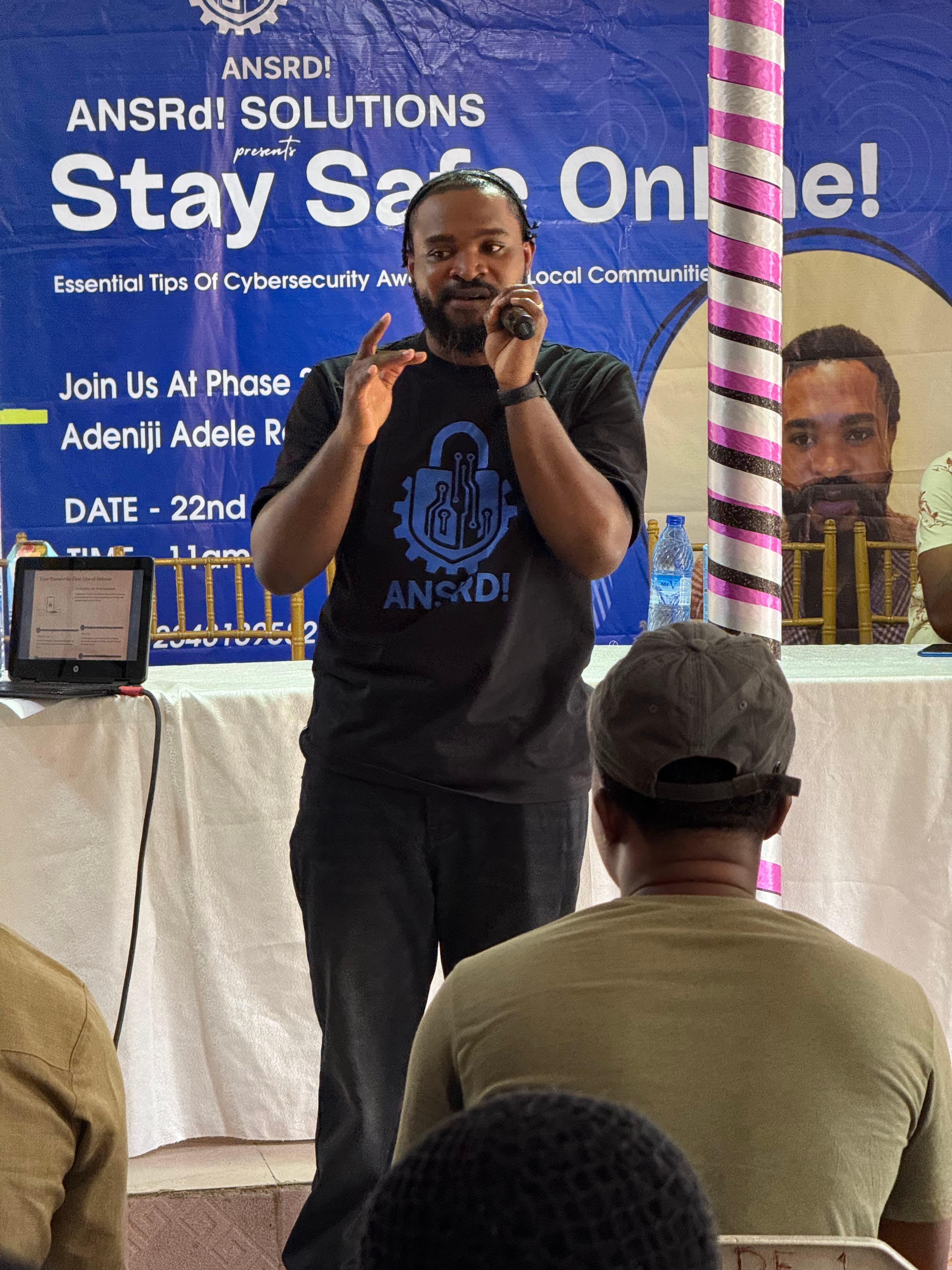 Community 'Stay Safe Online' campaign — reaching people where they are